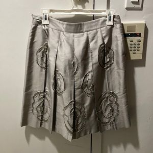 Gorgeous metallic skirt